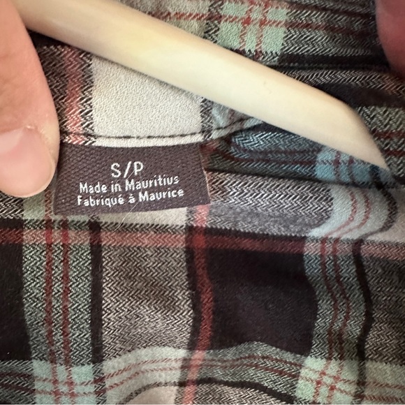 Timberland Plaid Flannel Button-Up Shirt - Picture 3 of 6